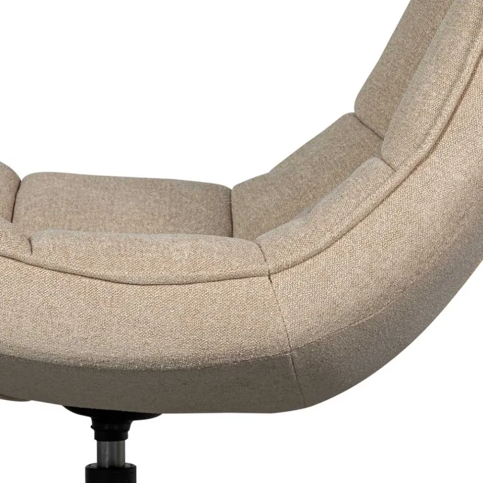 Wohnen Skandi Drehsessel mit Sterngestell - Siotra