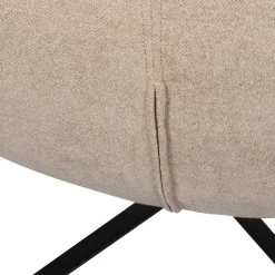 Wohnen Skandi Drehsessel mit Sterngestell - Siotra