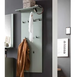 Skandi Garderobenpaneel in Graugrün - Velmarun^Wohnen Clearance