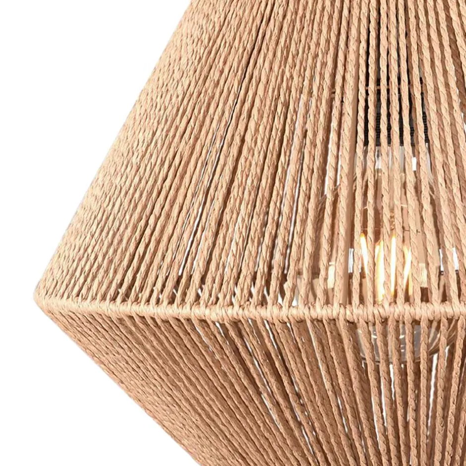 Wohnen Skandi Hängelampe aus Jute Natur - Keuna