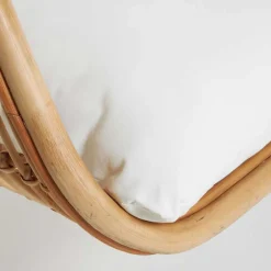 Wohnen Skandi Hängesessel aus Rattan Geflecht - Palencia