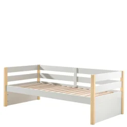 Wohnen Skandi Kojenbett in Weiß & Kiefer - Ayfina