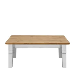 Wohnen Skandi Landhaus Couchtisch Lugon in Weiß