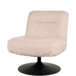 Skandi Loungesessel mit Tellerfuß Drehgestell - Haenja^Wohnen New