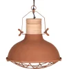 Wohnen Skandi Pendelampe in Rost Braun Metall - Adagiona