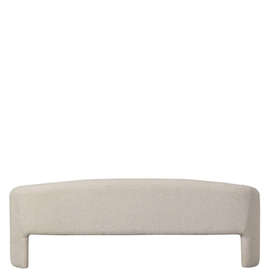 Skandi Polsterbank in Beige Strukturstoff - Greta^Wohnen Outlet