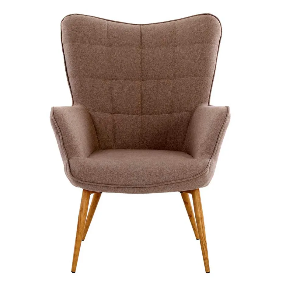 Wohnen Skandi Polstersessel in Beige - Trees