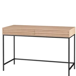 Wohnen Skandi Schreibtisch in Eiche Optik - Lunira