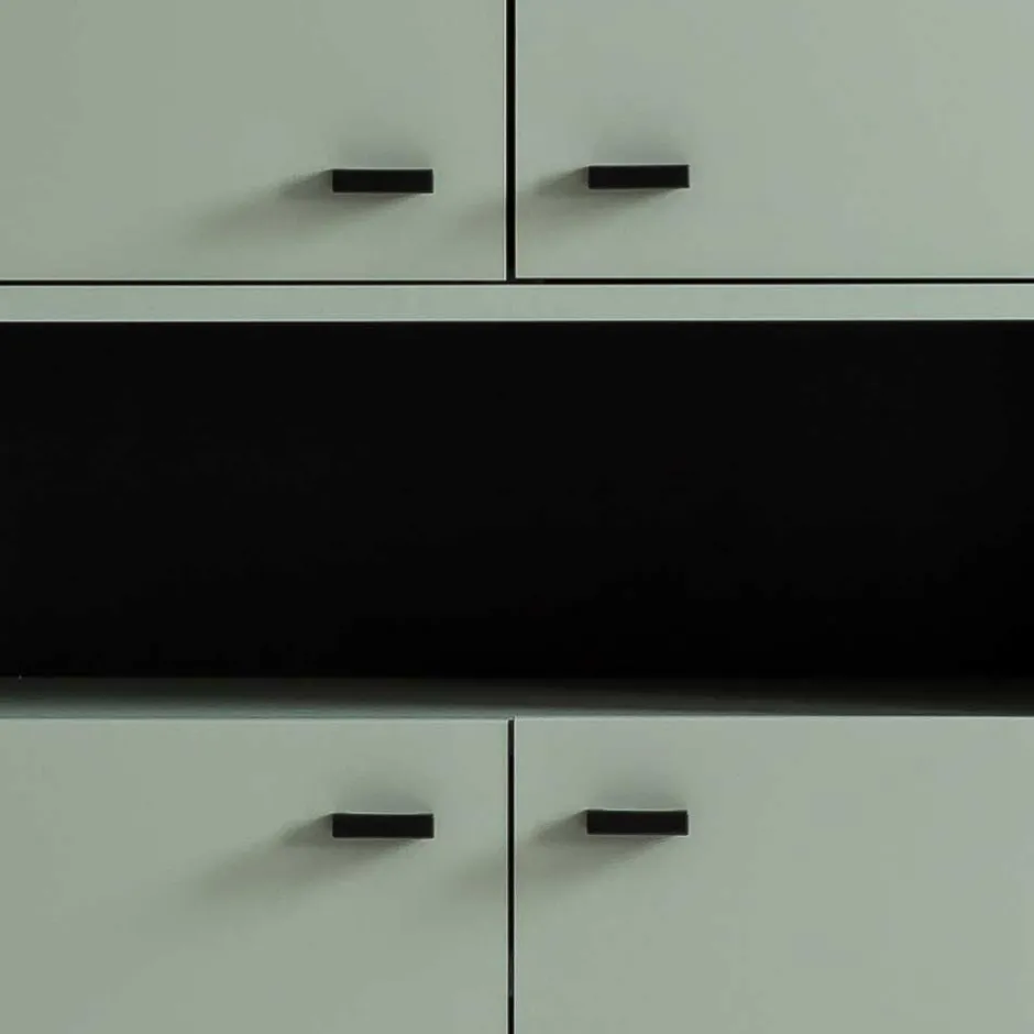 Skandi Schuhschrnak in Graugrün - Velmarun^Wohnen New