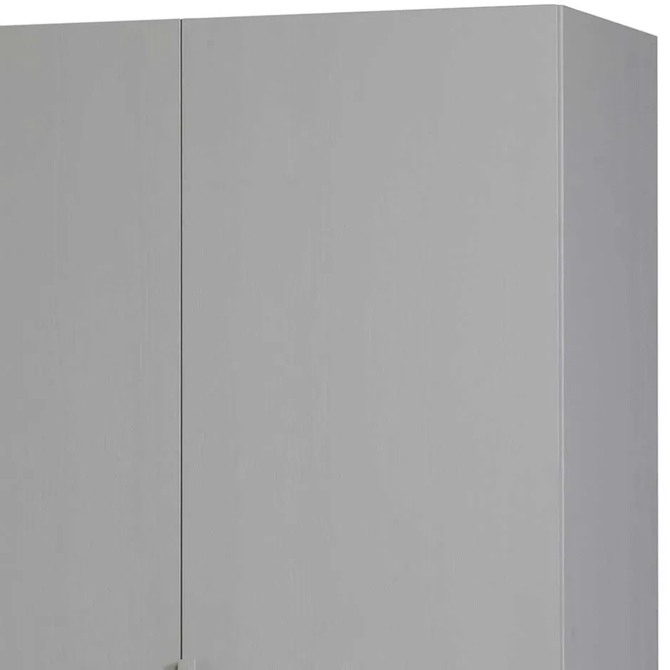 Wohnen Skandi 3-türiger Schlafzimmerschrank in Grau - Rochella