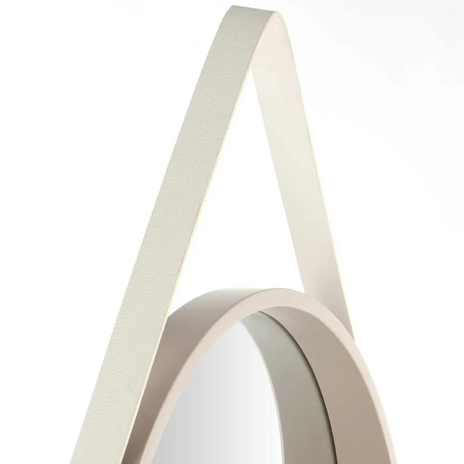 Skandi Wandspiegel in Taupe - Dredali^Wohnen Sale