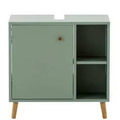 Skandi Waschbeckenunterschrank in Graugrün - Vereny^Wohnen New