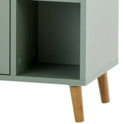 Skandi Waschbeckenunterschrank in Graugrün - Vereny^Wohnen New