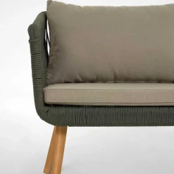 Sofa & Sessel aus Kordel-Geflecht - Lagoas (dreiteilig)^Wohnen