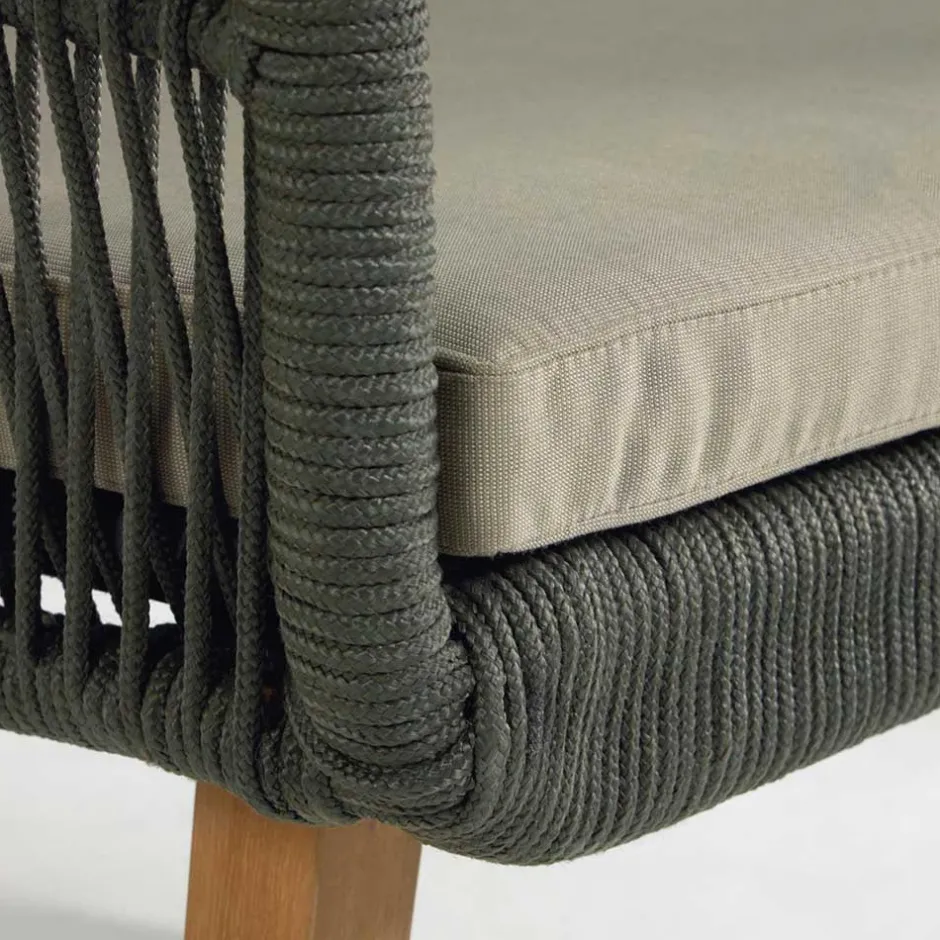 Sofa & Sessel aus Kordel-Geflecht - Lagoas (dreiteilig)^Wohnen