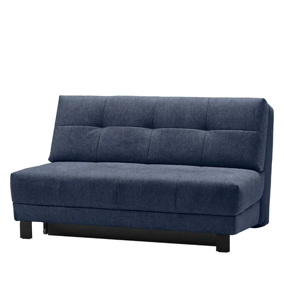 Sofa mit Bettfunktion in Blau Webstoff - Sulara^Wohnen Sale