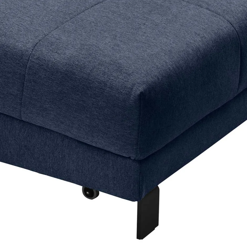 Sofa mit Bettfunktion in Blau Webstoff - Sulara^Wohnen Sale