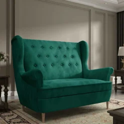 Wohnen Sofa mit Ohren und Knopfheftungen - Save