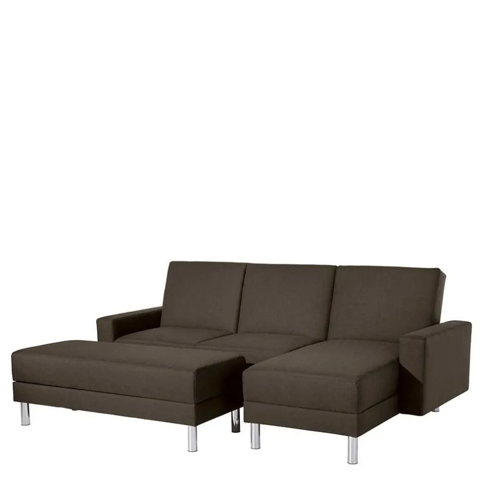 Sofaecke mit Hocker - Bettfunktion - Snella (zweiteilig)^Wohnen Best