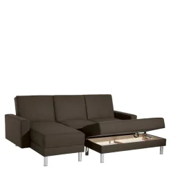Sofaecke mit Hocker - Bettfunktion - Snella (zweiteilig)^Wohnen Best