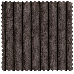 Wohnen Sofamodul Ecke als Einsitzer in Graubraun Cord - Vita