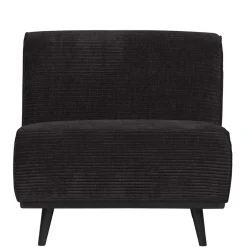 Wohnen Sofa-Modul in Dunkelgrau Breitcord-Bezug - Vibka