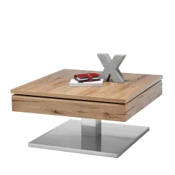 Wohnen Sofatisch auf Säulengestell - Esniwida