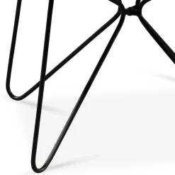 Wohnen Sofatisch aus Mangobaum Massivholz in Mattsilber - Dosa