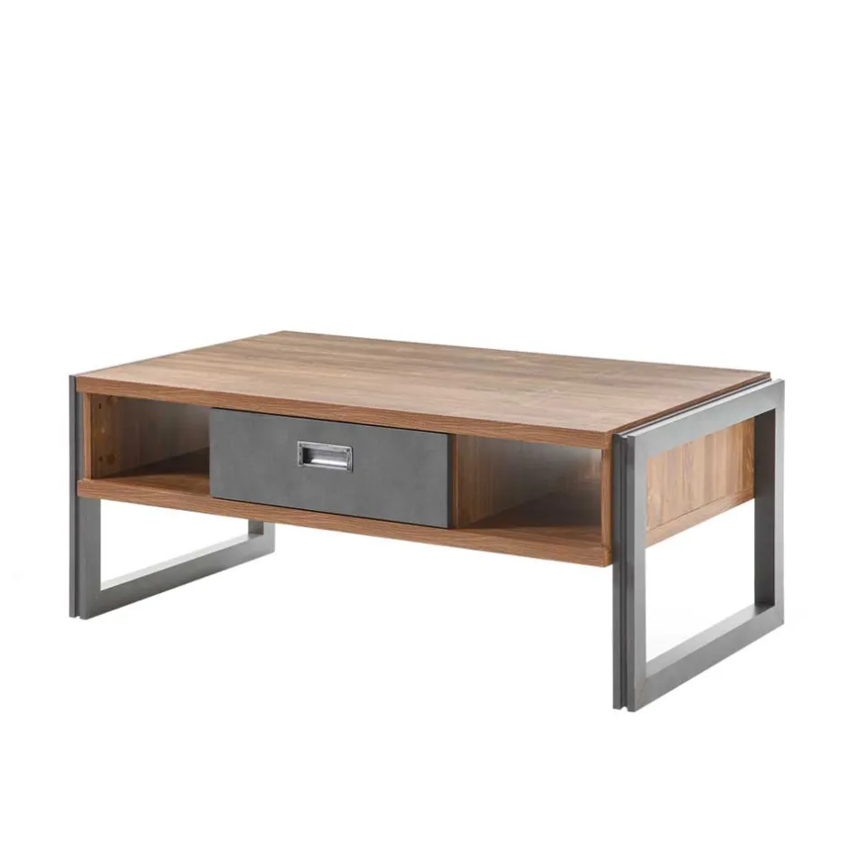 Sofatisch Rompira in Eiche dunkel Schiefer Grau^Wohnen Sale