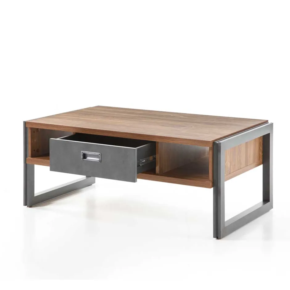 Sofatisch Rompira in Eiche dunkel Schiefer Grau^Wohnen Sale