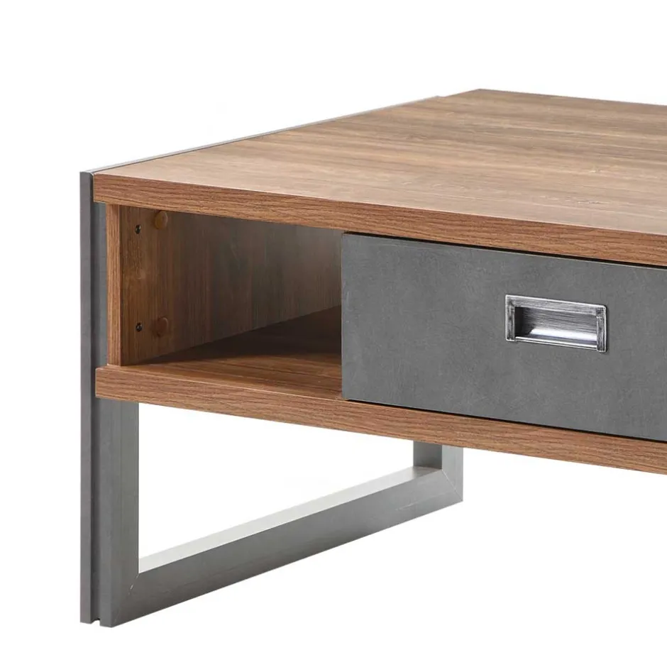 Sofatisch Rompira in Eiche dunkel Schiefer Grau^Wohnen Sale