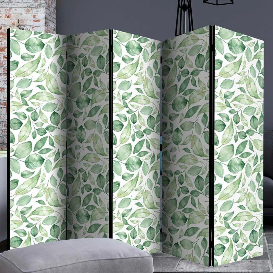 Spanische Trennwand aus Leinwand & Fichtenholz - Xorian^Wohnen Sale