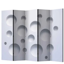 Wohnen Spanische Trennwand bedruckt - 3D Kreise - Emiliano