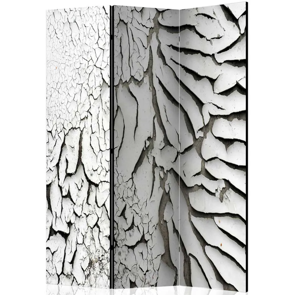 Wohnen Spanische Wand aus Leinwand & Holz Fichte - Krispa