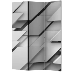 Spanische Wand aus Leinwand & Fichtenholz - Tilli^Wohnen Sale