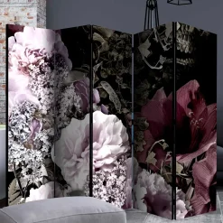 Wohnen Spanische Wand mit Blumen Fotodruck - Garaton