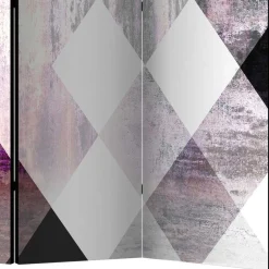 Spanische Wand mit Rauten Muster bedruckt - Siboramus^Wohnen New