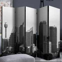 Wohnen Spanische Wand mit Schwarz Weiß Fotodruck - Daven