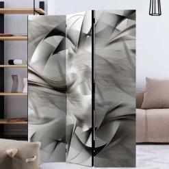 Wohnen Spanische Wand zum Klappen aus Leinwand - Solvaya