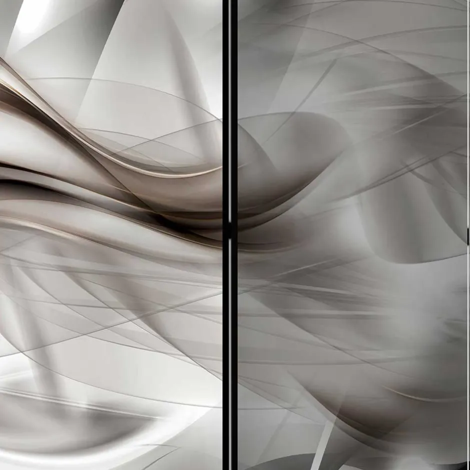 Wohnen Spanische Wand zum Klappen aus Leinwand - Solvaya