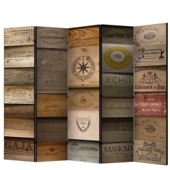 Wohnen Spanischer Raumteiler mit Fotodruck - Santorina