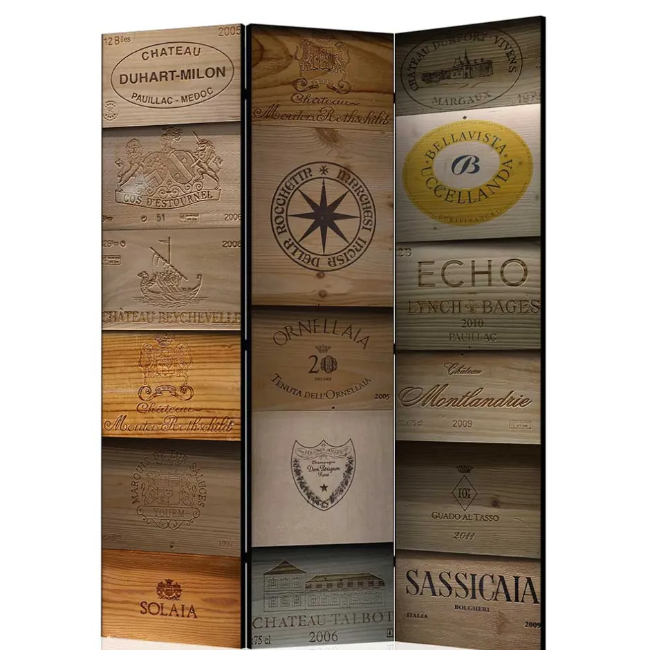 Wohnen Spanischer Raumteiler mit Fotodruck - Santorina