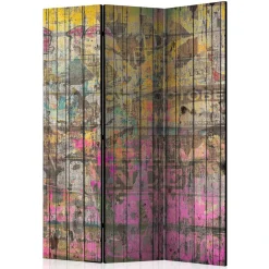 Spanischer Raumteiler mit Graffiti Motiv - Ionnis^Wohnen Best