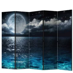 Spanischer Raumteiler Mond über dem Meer - Calivia^Wohnen Outlet