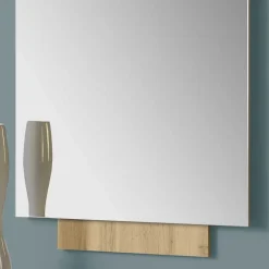 Wohnen Spiegel & Hängekonsole in Wildeiche - Loriot (zweiteilig)