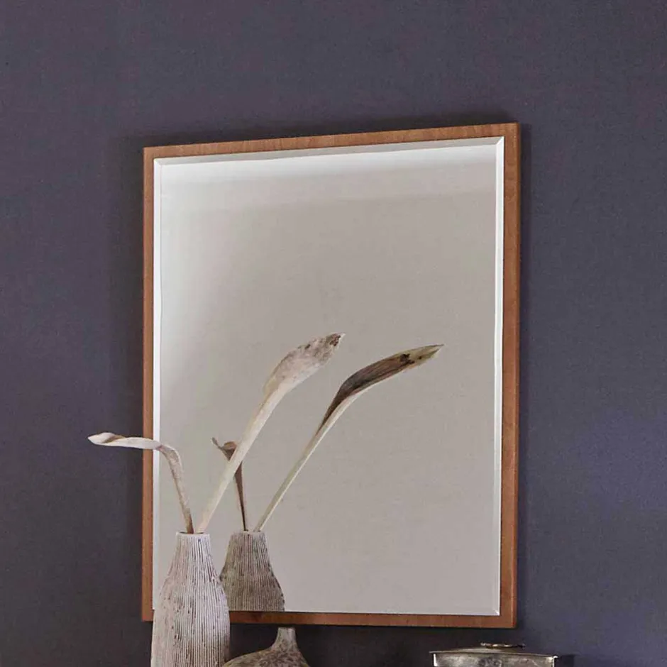 Wohnen Spiegel Apolios mit Facettenschliff 60x80cm