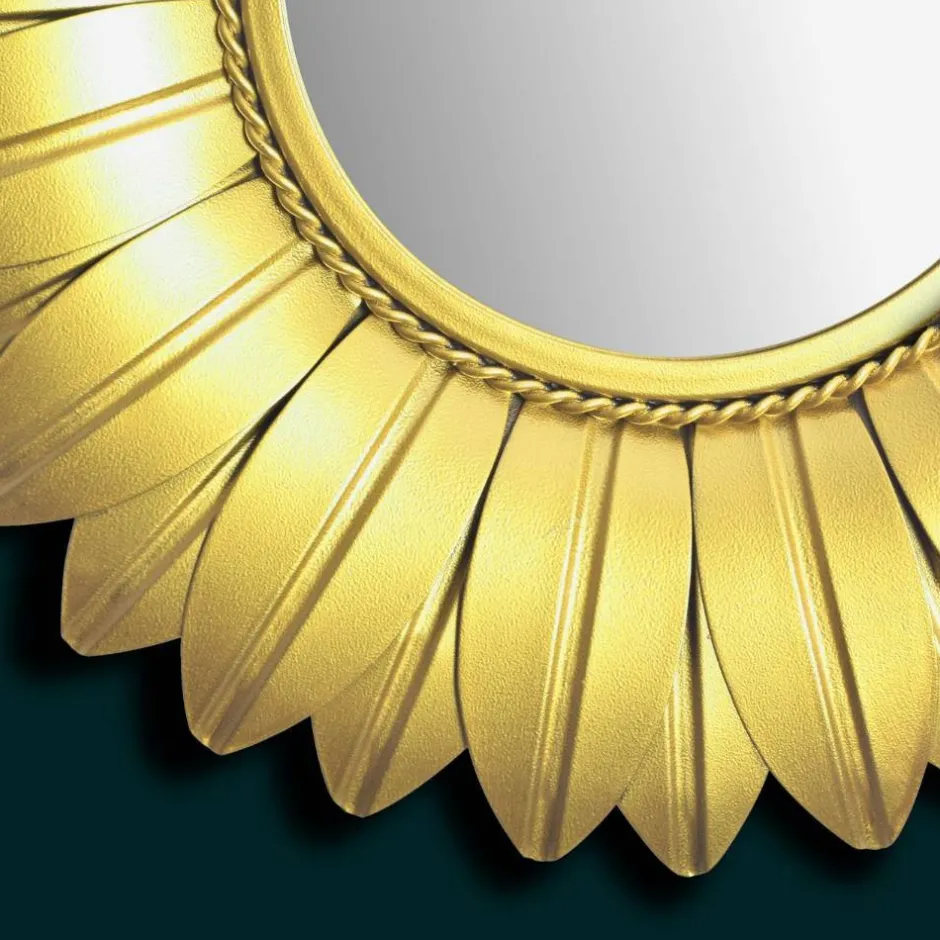 Wohnen Spiegel im Blumendesign - Hualin