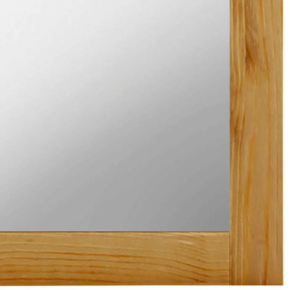 Spiegel im Landhausstil mit Holzrahmen massiv - Zavieca^Wohnen Clearance