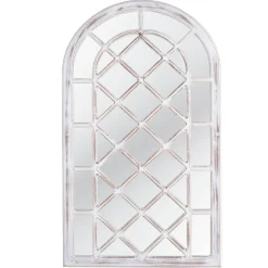 Wohnen Spiegel im Rundbogen Kirchenfenster Design - Montego