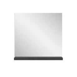 Wohnen Spiegel mit Ablage in Dunkelgrau - Suad